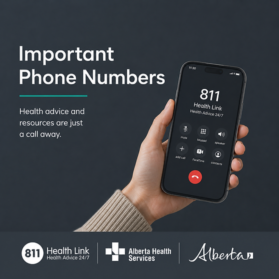 Important Phone Numbers