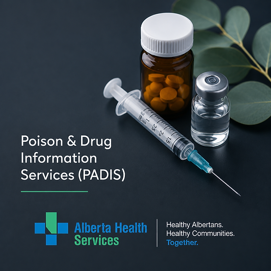 Poison and Drug Information Services (PADIS)
